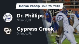 Recap: Dr. Phillips  vs. Cypress Creek  2018