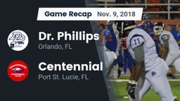 Recap: Dr. Phillips  vs. Centennial  2018