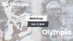 Matchup: Dr. Phillips High vs. Olympia  2019