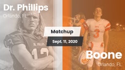 Matchup: Dr. Phillips High vs. Boone  2020