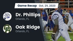 Recap: Dr. Phillips  vs. Oak Ridge  2020