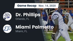 Recap: Dr. Phillips  vs. Miami Palmetto  2020