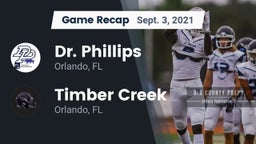 Recap: Dr. Phillips  vs. Timber Creek  2021