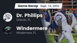 Recap: Dr. Phillips  vs. Windermere  2023