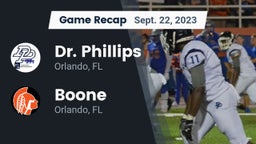 Recap: Dr. Phillips  vs. Boone  2023