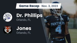 Recap: Dr. Phillips  vs. Jones  2023
