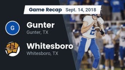 Recap: Gunter  vs. Whitesboro  2018