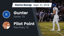 Recap: Gunter  vs. Pilot Point  2018