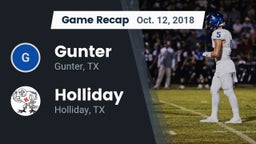 Recap: Gunter  vs. Holliday  2018