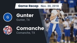 Recap: Gunter  vs. Comanche  2018