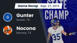 Recap: Gunter  vs. Nocona  2019