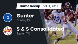 Recap: Gunter  vs. S & S Consolidated  2019