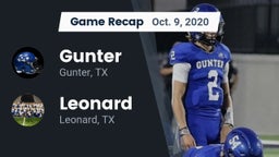 Recap: Gunter  vs. Leonard  2020