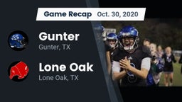 Recap: Gunter  vs. Lone Oak  2020