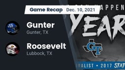 Recap: Gunter  vs. Roosevelt  2021