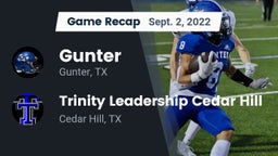 Recap: Gunter  vs. Trinity Leadership Cedar Hill 2022