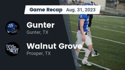 Recap: Gunter  vs. Walnut Grove  2023