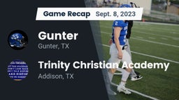 Recap: Gunter  vs. Trinity Christian Academy  2023