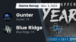 Recap: Gunter  vs. Blue Ridge  2023