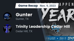 Recap: Gunter  vs. Trinity Leadership Cedar Hill 2023