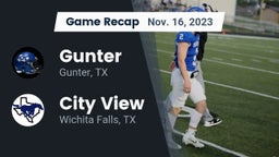 Recap: Gunter  vs. City View  2023