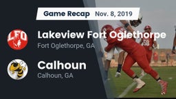 Recap: Lakeview Fort Oglethorpe  vs. Calhoun  2019
