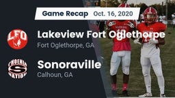 Recap: Lakeview Fort Oglethorpe  vs. Sonoraville  2020