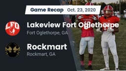 Recap: Lakeview Fort Oglethorpe  vs. Rockmart  2020