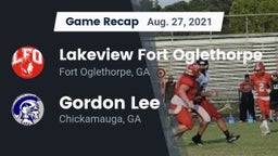 Recap: Lakeview Fort Oglethorpe  vs. Gordon Lee  2021