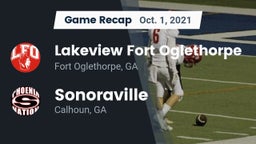 Recap: Lakeview Fort Oglethorpe  vs. Sonoraville  2021