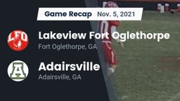 Recap: Lakeview Fort Oglethorpe  vs. Adairsville  2021