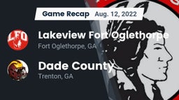 Recap: Lakeview Fort Oglethorpe  vs. Dade County  2022