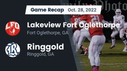 Recap: Lakeview Fort Oglethorpe  vs. Ringgold  2022