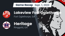 Recap: Lakeview Fort Oglethorpe  vs. Heritage  2023
