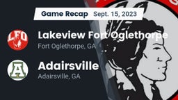 Recap: Lakeview Fort Oglethorpe  vs. Adairsville  2023