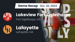 Recap: Lakeview Fort Oglethorpe  vs. Lafayette  2023