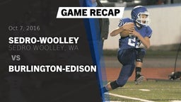 Recap: Sedro-Woolley  vs. Burlington-Edison 2016