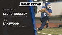 Recap: Sedro-Woolley  vs. Lakewood  2016