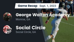 Recap: George Walton Academy vs. Social Circle  2023