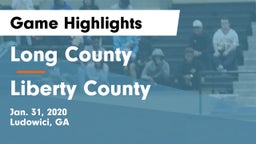 Long County  vs Liberty County  Game Highlights - Jan. 31, 2020