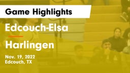 Edcouch-Elsa  vs Harlingen  Game Highlights - Nov. 19, 2022