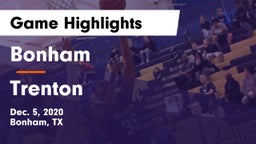 Bonham  vs Trenton  Game Highlights - Dec. 5, 2020