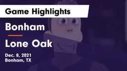 Bonham  vs Lone Oak  Game Highlights - Dec. 8, 2021