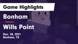 Bonham  vs Wills Point  Game Highlights - Dec. 28, 2021