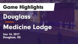 Douglass  vs Medicine Lodge  Game Highlights - Jan 14, 2017
