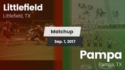 Matchup: Littlefield High vs. Pampa  2017