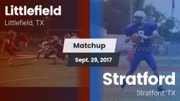 Matchup: Littlefield High vs. Stratford  2017