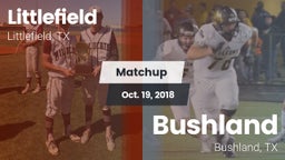 Matchup: Littlefield High vs. Bushland  2018