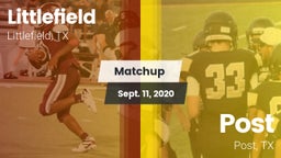 Matchup: Littlefield High vs. Post  2020