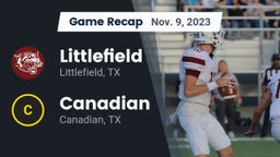 Recap: Littlefield  vs. Canadian  2023